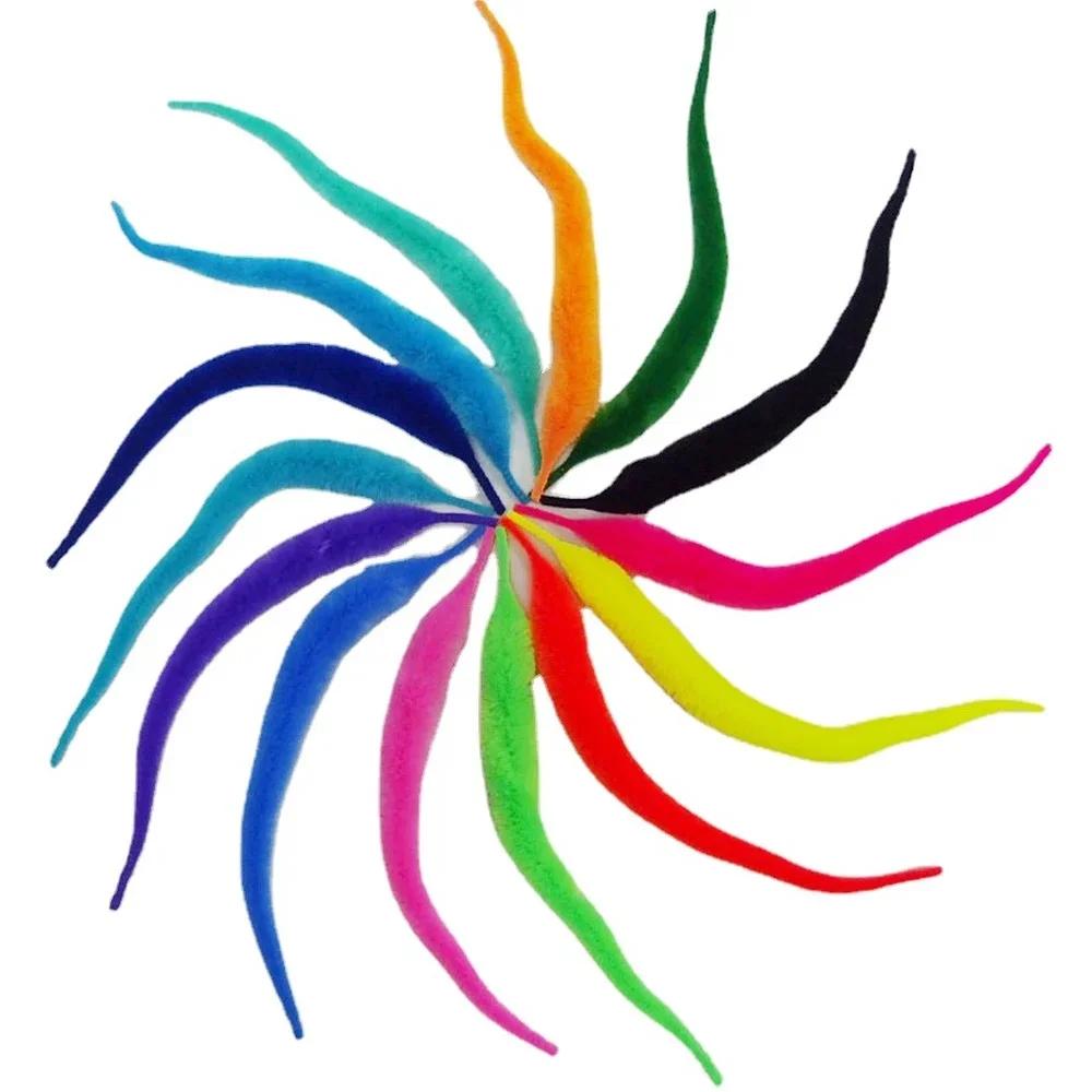 Flauschige Wurm Magie Spielzeug Zauberer Seltsame Verdrehung Insekt Tricks Spiele Wurm an einer Schnur Tricks für Kinder Streich Fidget Spielzeug