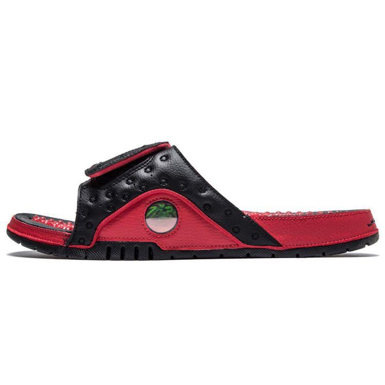 

Кроссовки унисекс Air Jordan Hydro 13 Slide Bred 2017 Черные 684915-001