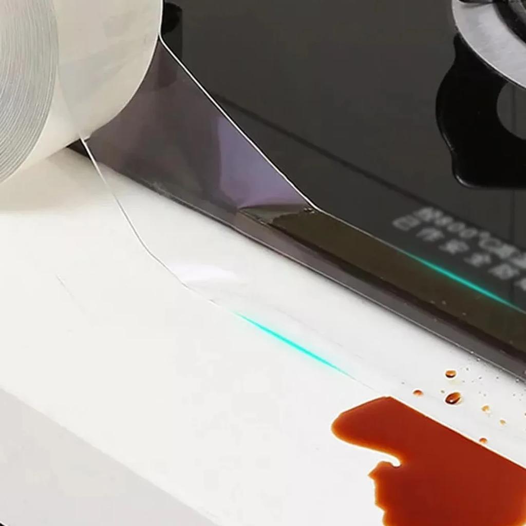 Double Sided Adhesive Tape Strong Transparent Nano Double Sided Sticky Tape Waterproof Reusable Wall Stickers Super Strong