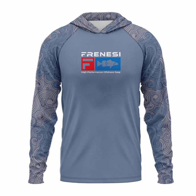 

Unisex Hooded Sun Protection Fishing Shirt – UV & Loose Fit XXS