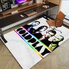 Colorful Coldplay Poster Carpet For Playroom Bedroom Living Room Sofa Home Decorkids Game Area Rug Nonslip Floor Mat