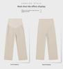 Maternity Loose Wide-Leg Pants - High Waist, Lightweight for Summer, Spring, and Autumn Wear, Plus Size Available