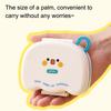 Pill Box Triple Sealing Moisture-Proof Pill Organizer with Independent Compartments Portable Cloud Shape Divided Pill Container with DIY Custom
