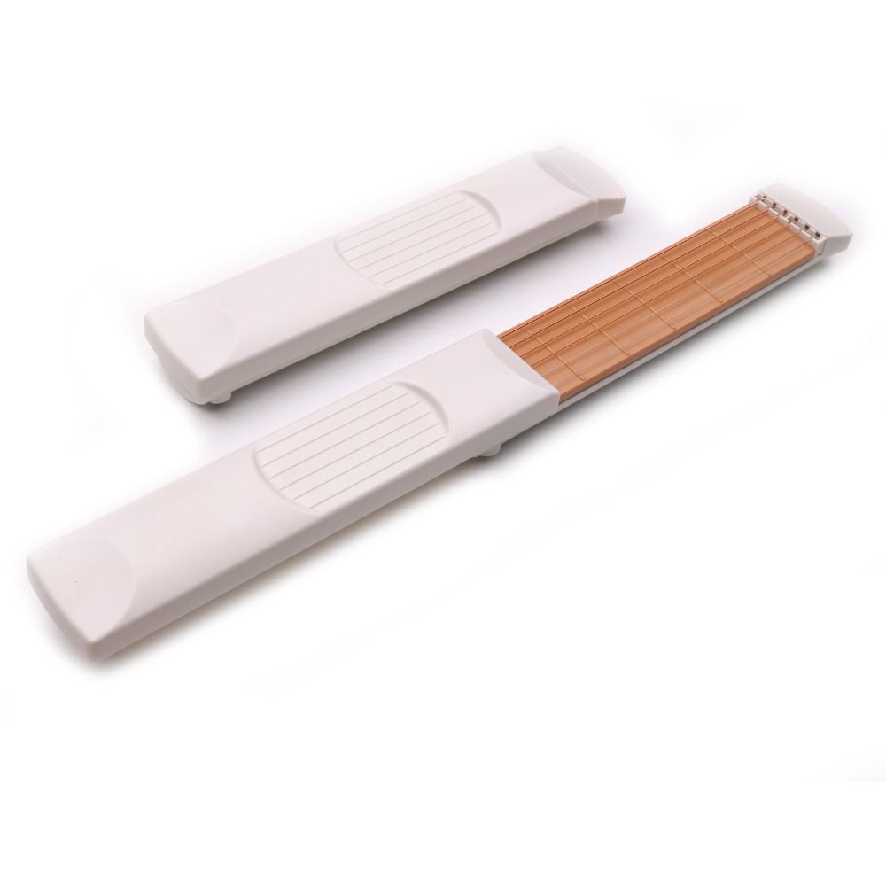 Portable Pocket Guitar 4/6 Fret Guitar Chord Trainer Finger Guitar Aid Tool  Beginners and Children