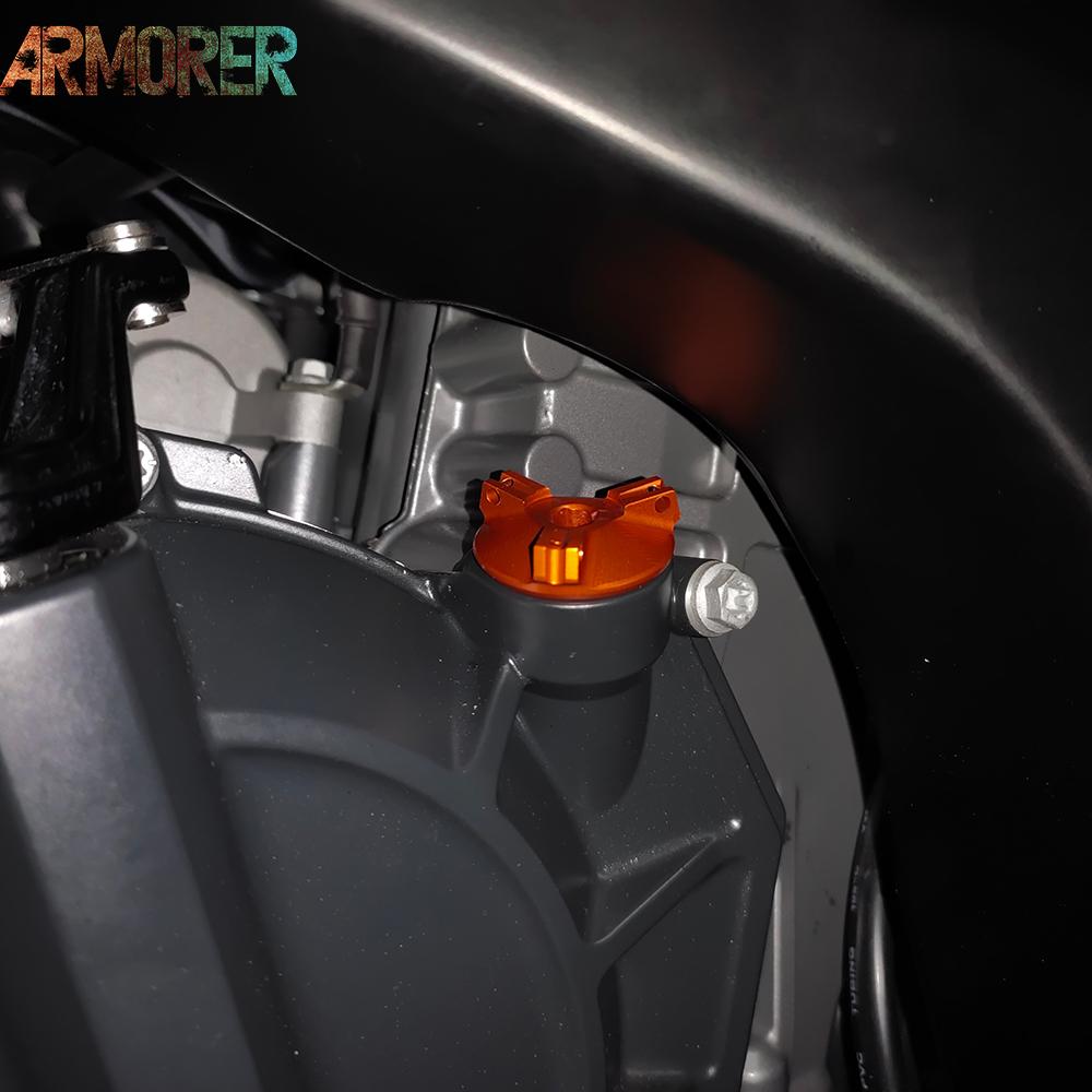 690SMC R Motorcycle CNC Aluminum  Engine Oil Fuel Filler Cover Cap Plug Accessories For KTM 690 SMC-R 690 ENDURO  R