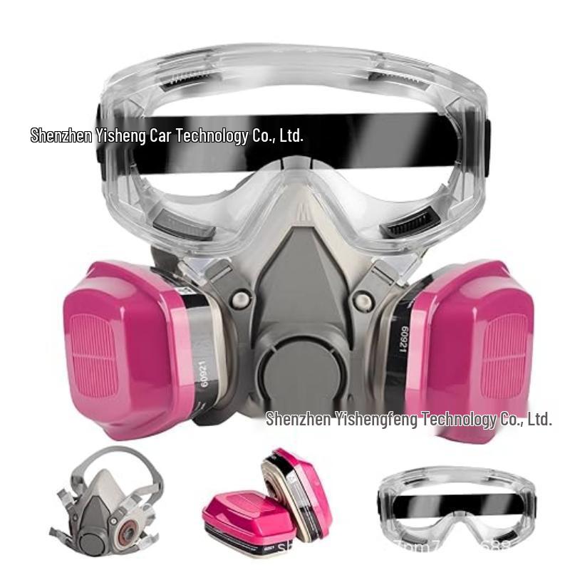 6200 Model Multi-purpose Gas Mask for Painting, Pesticides, Decoration, Grinding, Chemical Handling, Firefighting, and Mining Dust Protection.