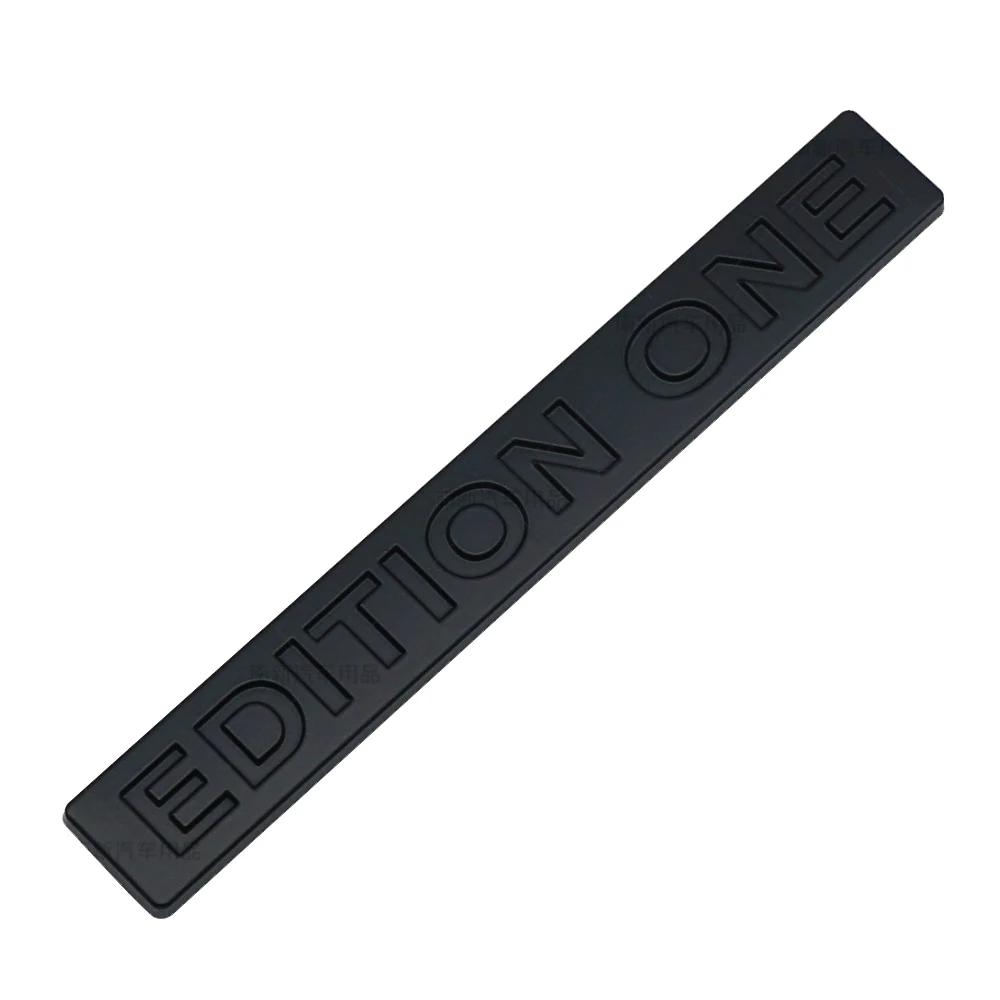 Metal Edition One Logo Car Body Emblem Rear Trunk Badge Sticker for Ford Fiesta Focus Mondeo Kuga Escape Aspire Everest Ecosport