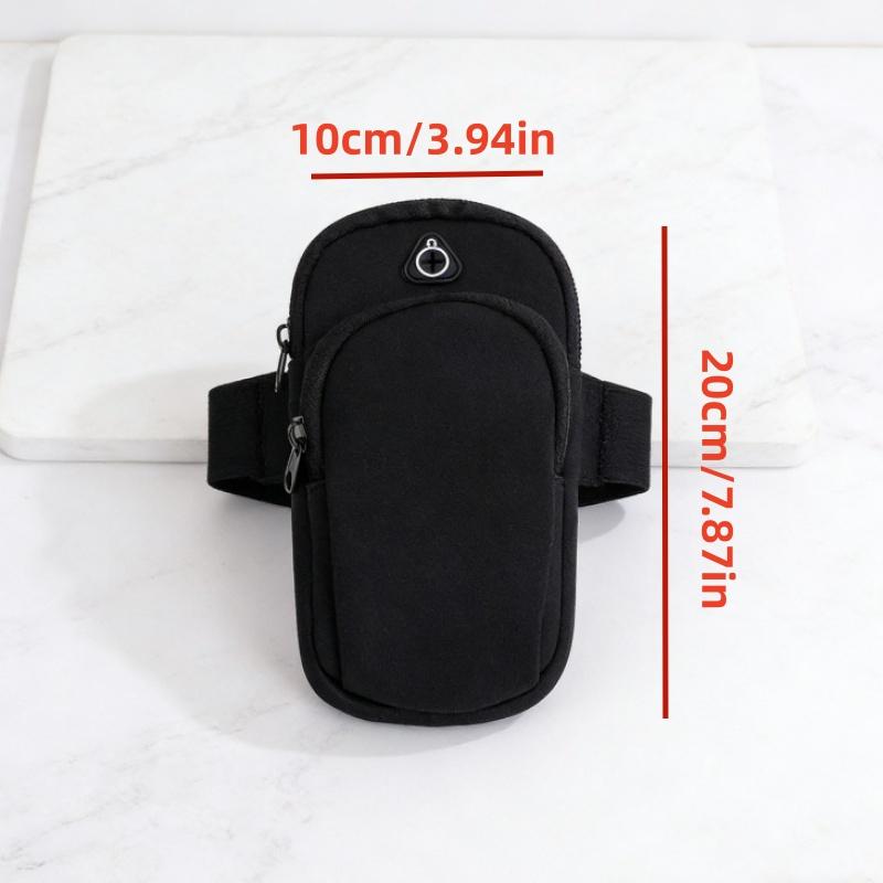 4/2 Pieces In Random Colors Outdoor Sports Arm Bag Portable Running and Cycling Fitness Arm Strap Universal Phone Storage Bag Lightweight and