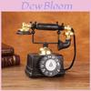 Decorazione vintage retrò in resina per telefono, ideale per la casa, l'ufficio o il bar, un regalo perfetto per adulti.