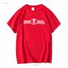 Logo Three 6 Mafia hip hop T-shirt nera Tutte le taglie S 5XL vintage Lavata Traspirante Casual Comoda Maglietta Per Uso Quotidiano