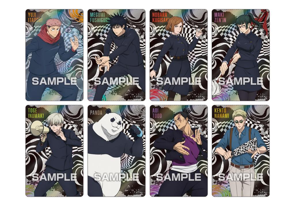 ENSKY Jujutsu Kaisen Holopika Card Collection Gum Gum/Candy Toy [Boxed/Set of 16]