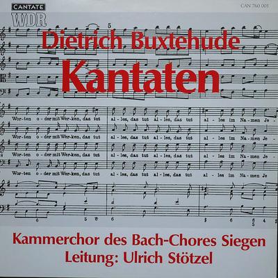 LP Record DIETERICH BUXTEHUDE  BACHCHOR SIE  Kantaten CAN760001 Cantate 1985 Germany Classical Used