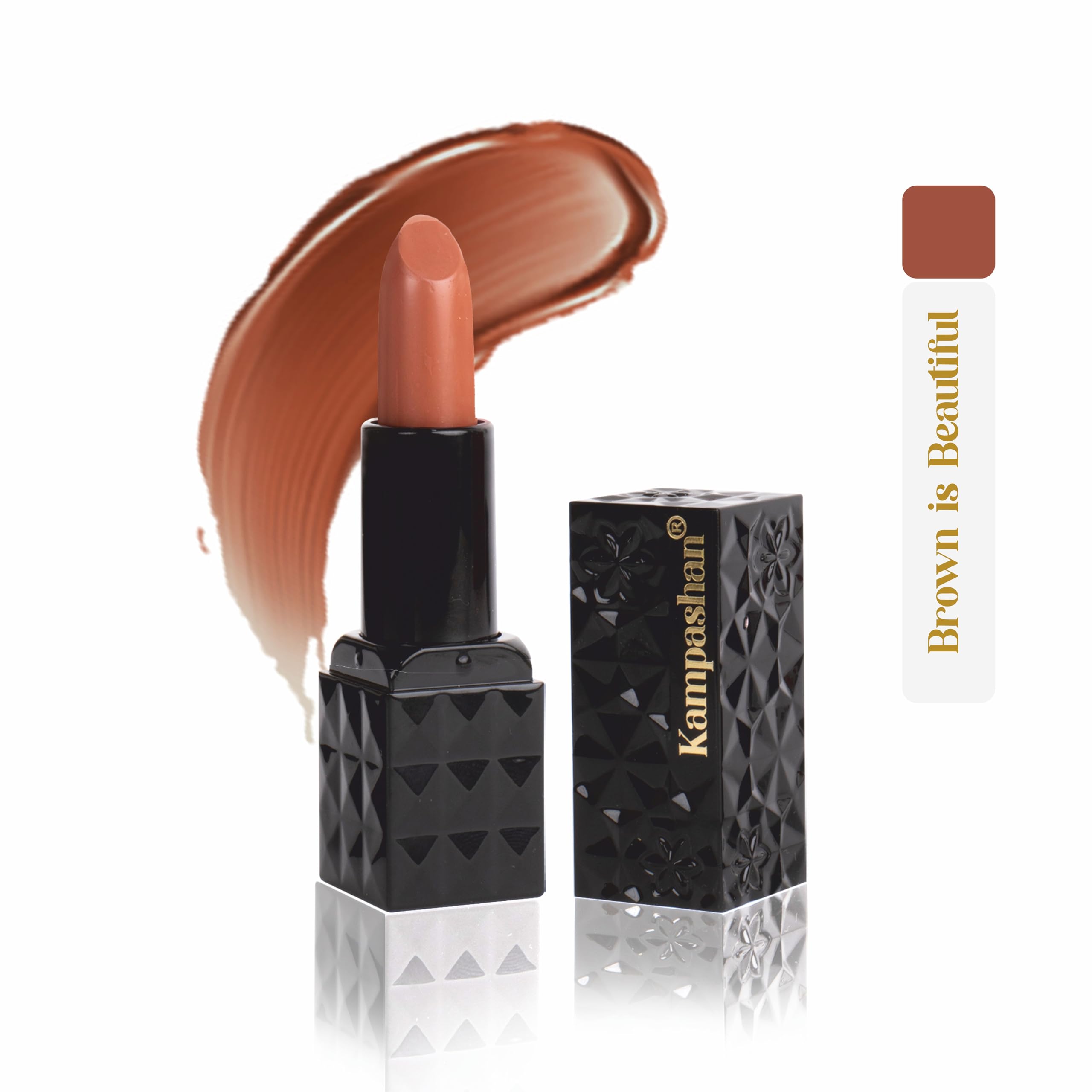 

KAMPASHAN You Matte_R Matte Lipstick-Bangin Brown | With Shea Butter and Hyaluronic Acid | Long Lasting Lipstick | Vegan & Cruelty Free | 4.1gm