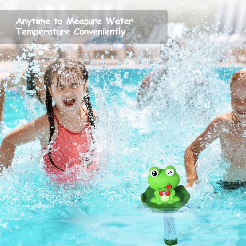 Temperature Gauge Floating Water Thermometers For Swimming Pools Bath Tubs And Aquariums In Cartoon Animal Shape