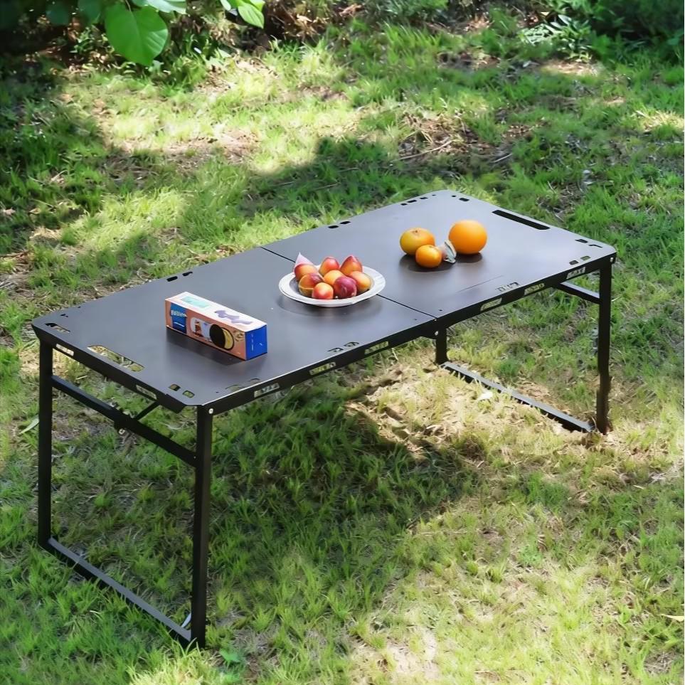 Portable Outdoor Tactical Folding Table for Camping and Picnics