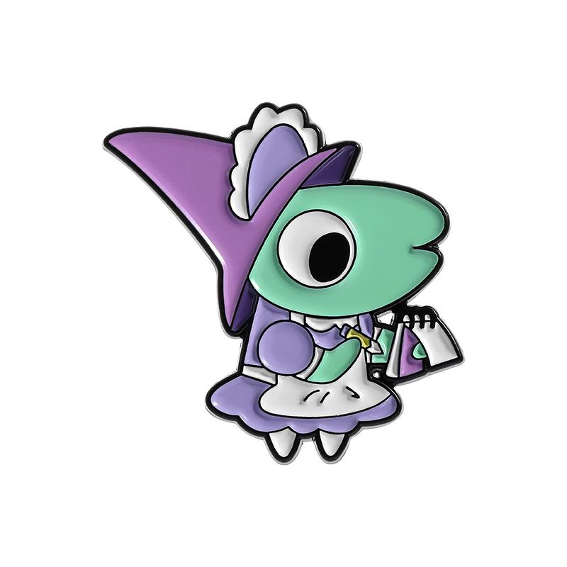 

Comedy Animation Characters Enamel Pin Green Creatures Glep And Pim Cartoon Anime Brooch Lapel Badge Jewelry Gifts For Friends