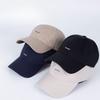 Spring and Summer Retro Face Showing Small Simple Embroidered Soft Top Small Letter Baseball Hat Women's Korean Style Versatile Baseball Cap Men