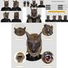 Terrifying Wolf Head Mask And Gloves Set For Halloween Party Costume Fun And Creative Dress Up