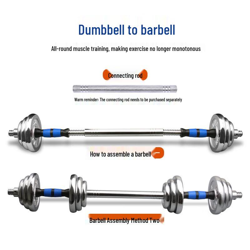 X-RIVALFITNESS Adjustable Electroplated Dumbbell Set