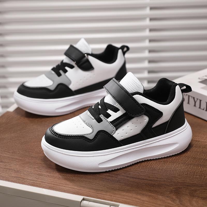 Classmate Board Shoes Student White Shoes Soft Sole Non-slip Boys and Girls School Designated Sports Shoes Running Shoes
