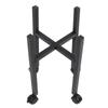 Suporte de Metal para Plantas Ajustável Removível Moderno Suporte para Vaso de Plantas com Rodas para Jardim Pátio