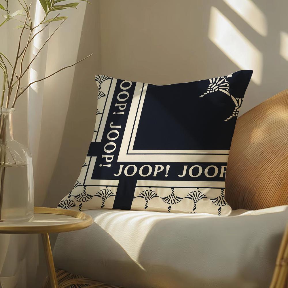 Módní povlak na polštář J-joop Hedvábný Elegantní Pohodlí Rozkládací pohovka Neviditelný zip