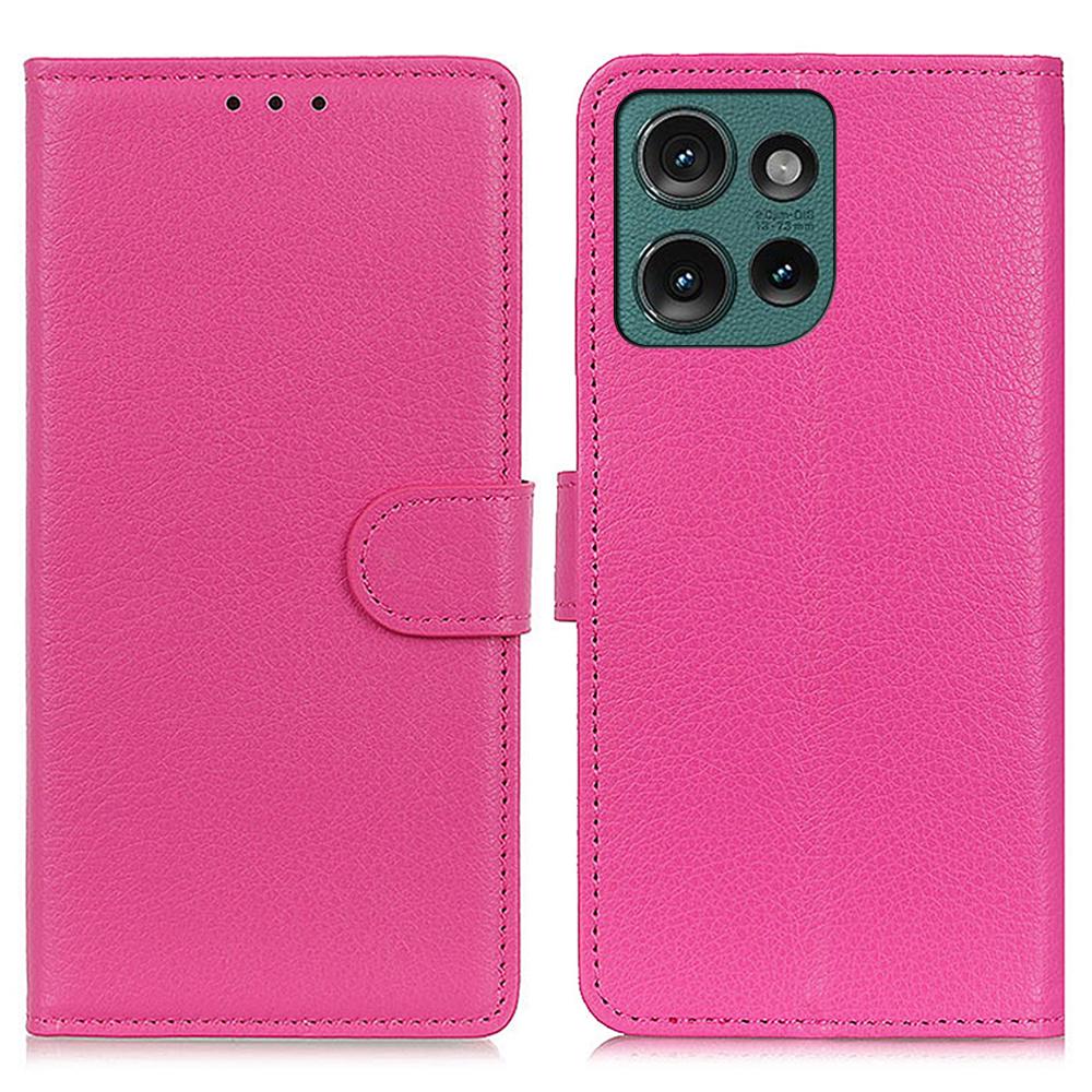 For Motorola Edge 60 Neo 5G/Edge 50 Neo 5G/Moto S50 5G/Thinkphone 25 5G Wallet Case PU Leather Phone Cover Litchi Texture