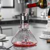 Naijiang Burgundy Red Wine Glass Set with Decanter