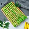 Artificial Asparagus Colorfast Realistic PVC High Fake Vegetable Ornament Simulation for Kitchen Faux