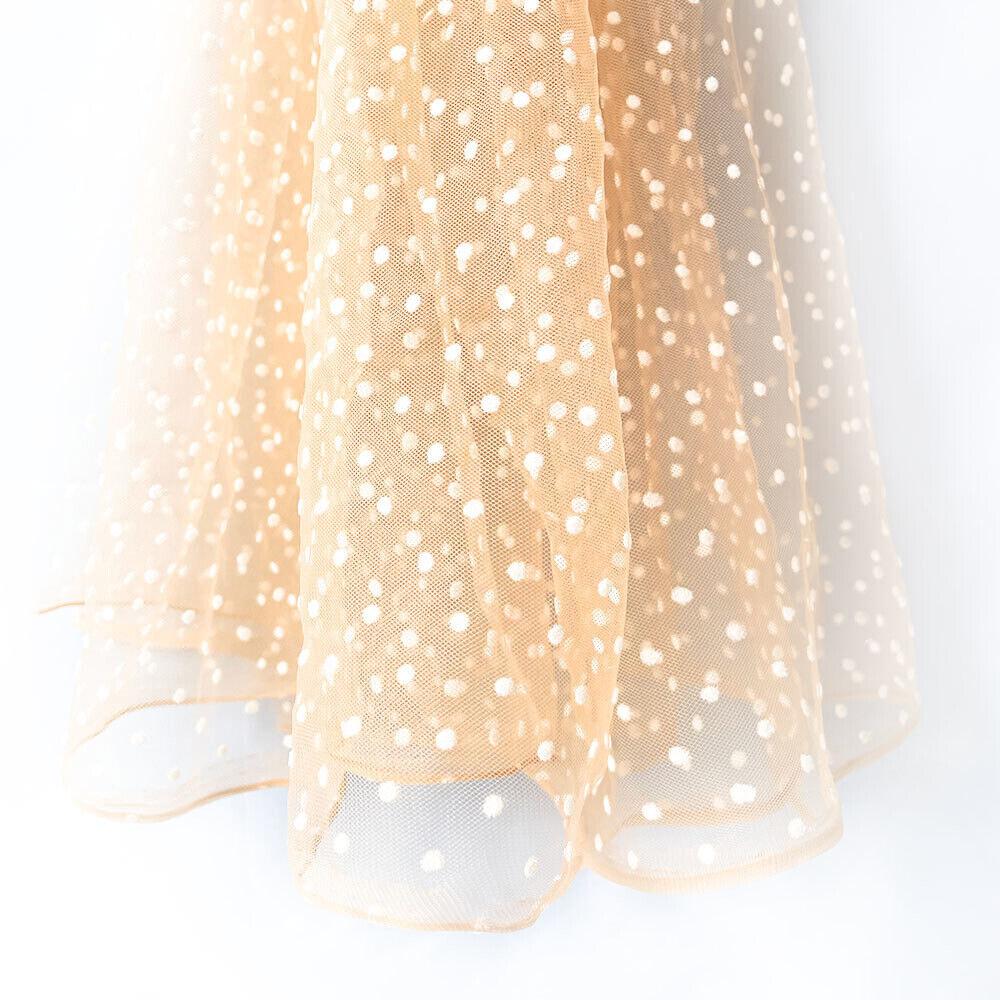 Pop 1 Yard Light Gauze Fog Nylon Mesh Fabric Soft Delicate Pure Color Lace Yarn For DIY Veil Wedding Decor Dress Fairy Tulle