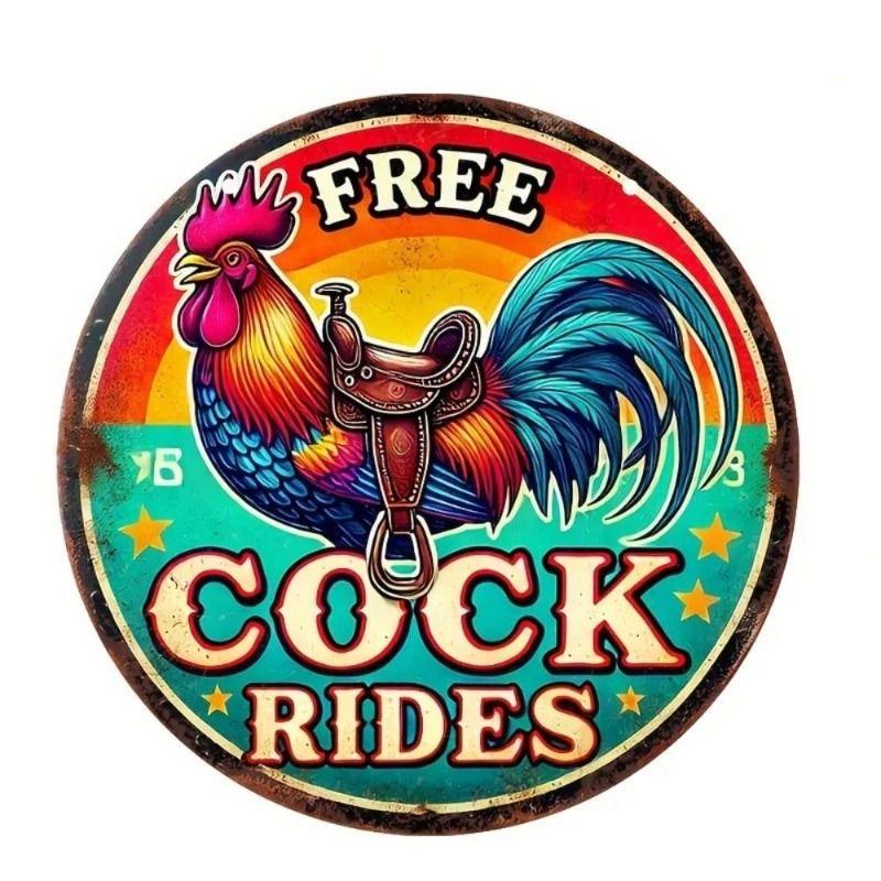 Retro Metal Tin Sign Wall Art Home Decor Gift For Friend