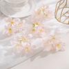 10Pcs 6cm Artificial Flower Head Mini Silk Dew Lily Flower Craft Wreath Home Decoration Wedding Decor Christmas Garland Supplies