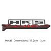 3D Metal HKS Power Logo Badge Sticker Front Grill Side Fender Rear Trunk Emblem Decal High-Quality Car Exterior Styling Accessories