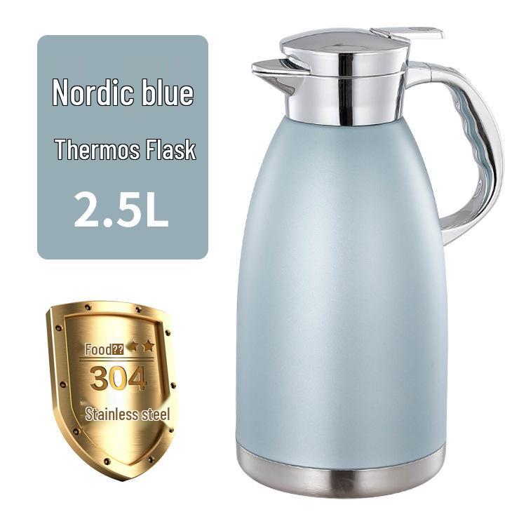 304 Stainless Steel Insulated Kettle for Commercial Use in Hotels, Restaurants, and Teahouses