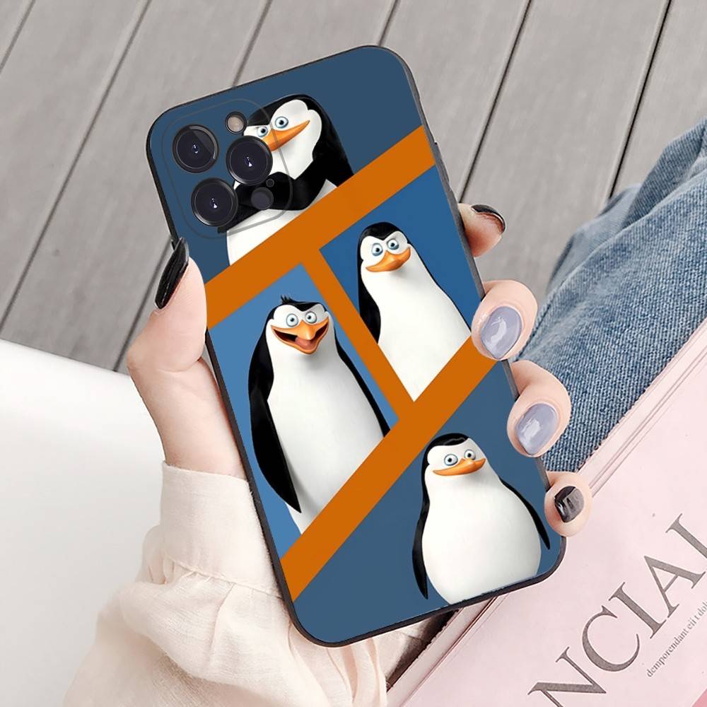 

The P-Penguins Of M-Madagascar Phone Case For IPhone 16 15 8 7 6 6S Plus X SE XR XS 14 11 12 13 Mini Pro Max Mobile Case iPhone 14pro max