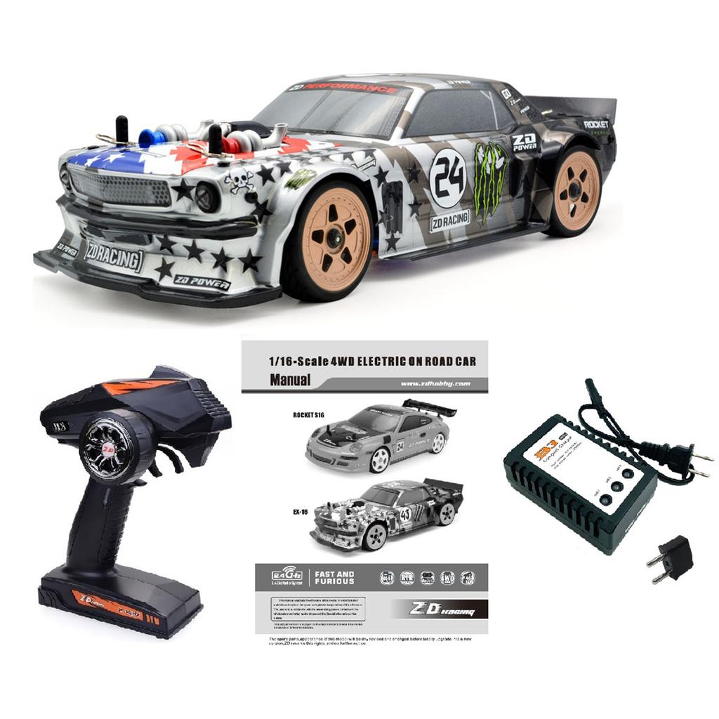 ZD Racing 1/16 RC Car 40km/h High Speed Brushless Motor 4WD RC Tourning Car On-Road Remote Control Vehicles RTR Model Car Toy