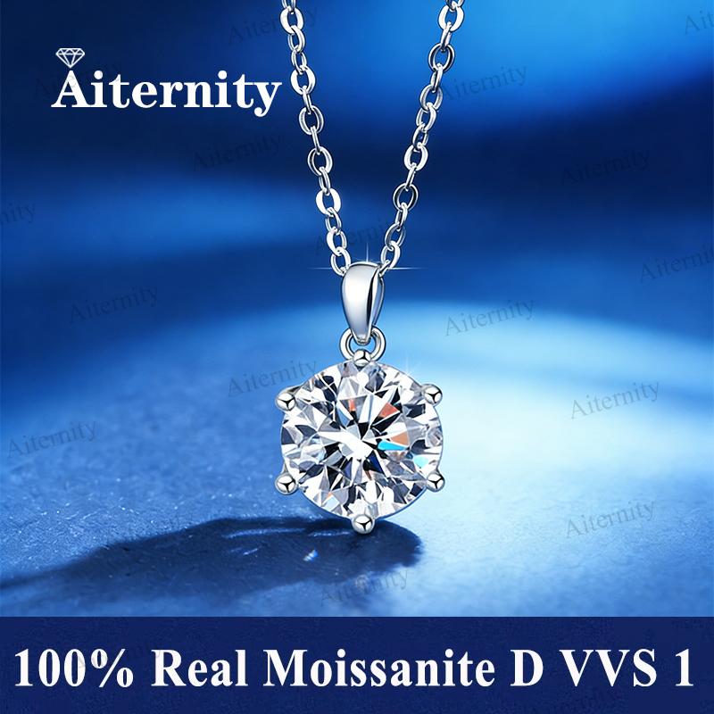 Promotion of Multiple 1.0 Carat Moissanite Windmill Pendants, Luxury Wedding 925 Silver Jewelry, Bride Diamond Necklace