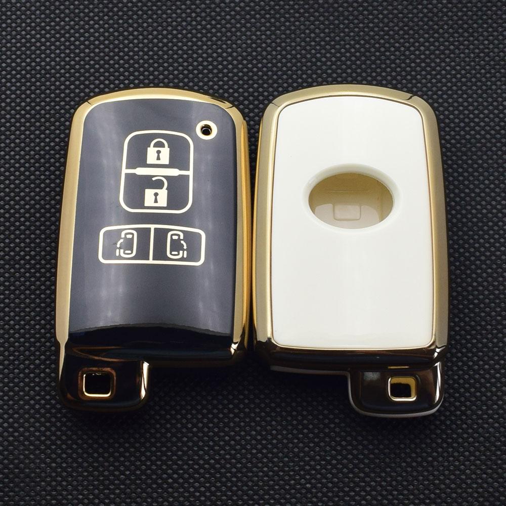 Tpu Car Key Cover Remote Fobs Shell Case Auto Accessories For Toyota Sienta    Alpard Vellfire Hv Noah Voxy Esquire