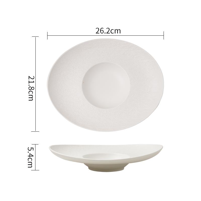 

Овальная керамическая фруктовая салатница, тарелка для сашими, суши, суповая миска, домашняя кухня, однотонные столовые приборы, закуски, хлеб, десертная тарелка, суповая миска