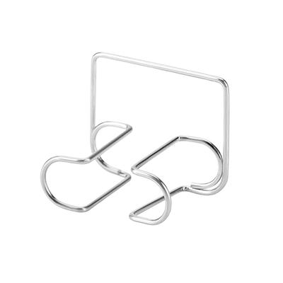 4Pcs/Box Dental Stainless Steel Dental Cotton Roll Holder Clip Dental Fixed Clamp Fit Instruments Tool Lab Supplier