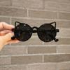 New Fashionable Children Sunglasses Cute Cat Eyeframe Boys and Girls Trendy Dressing Baby Outdoor Decoration Eyewear Uv400