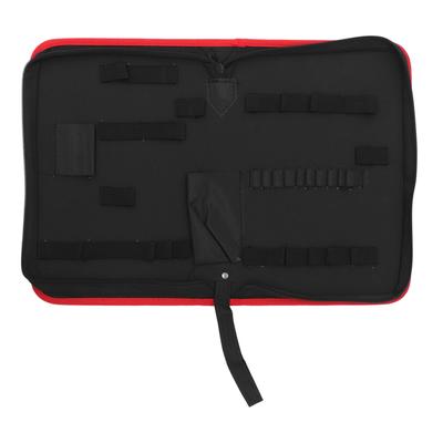 Sac à Outils Roulable Imperméable Oxford Organisateur de Rangement pour Clés Portable Pochette à Quincaillerie L SK?4022