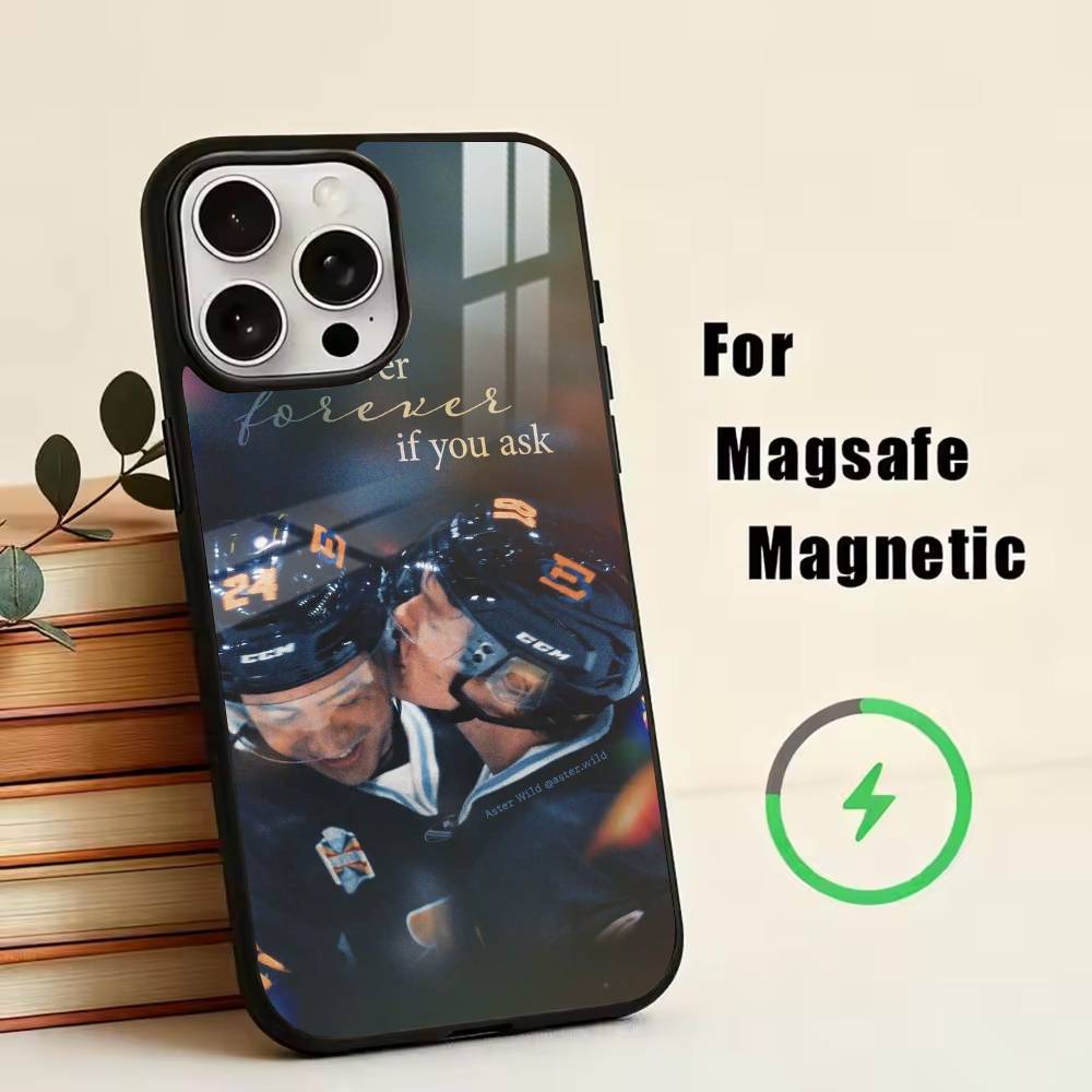 H-Heated R-Rivalry Phone Case For iPhone17,16,15,14,13,12,11 Plus,Pro Magnetic For Magsafe Wireless Charging iPhone13