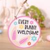 Easters Door Sign Offering Color Easters Party Supplies Wood Door Ornament Suitable for Home Office and Shop Decorations