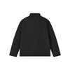 Fila X Casual Simple Warm Solid Color Stand Collar Loose Cotton Jacket Men Jacket Black F11M242903F-BK
