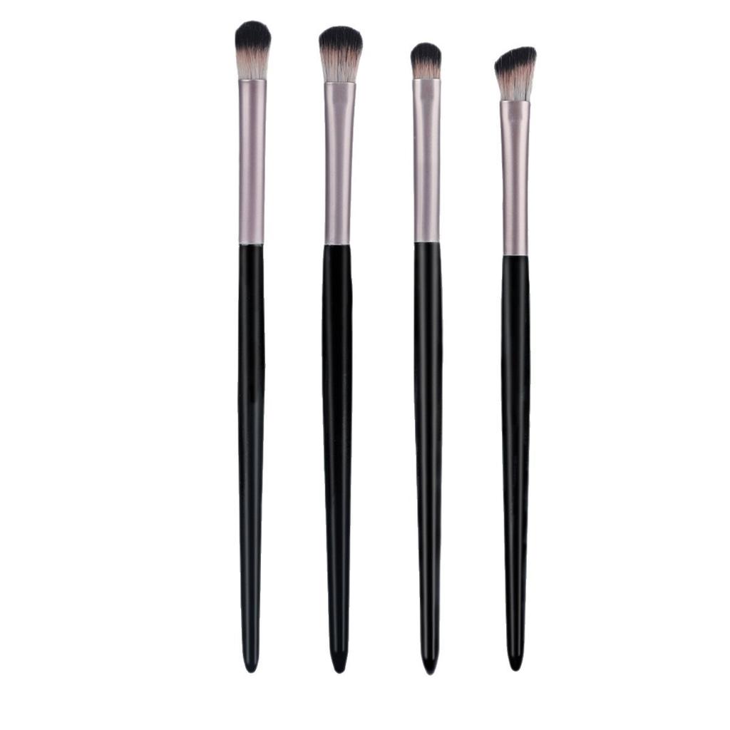 New Eyeshadow Makeup Brush Set of 4 Small Grape Eyeshadow Brushes, Nose Shadow Brushes, Smudge Brushes, Beauty Tools