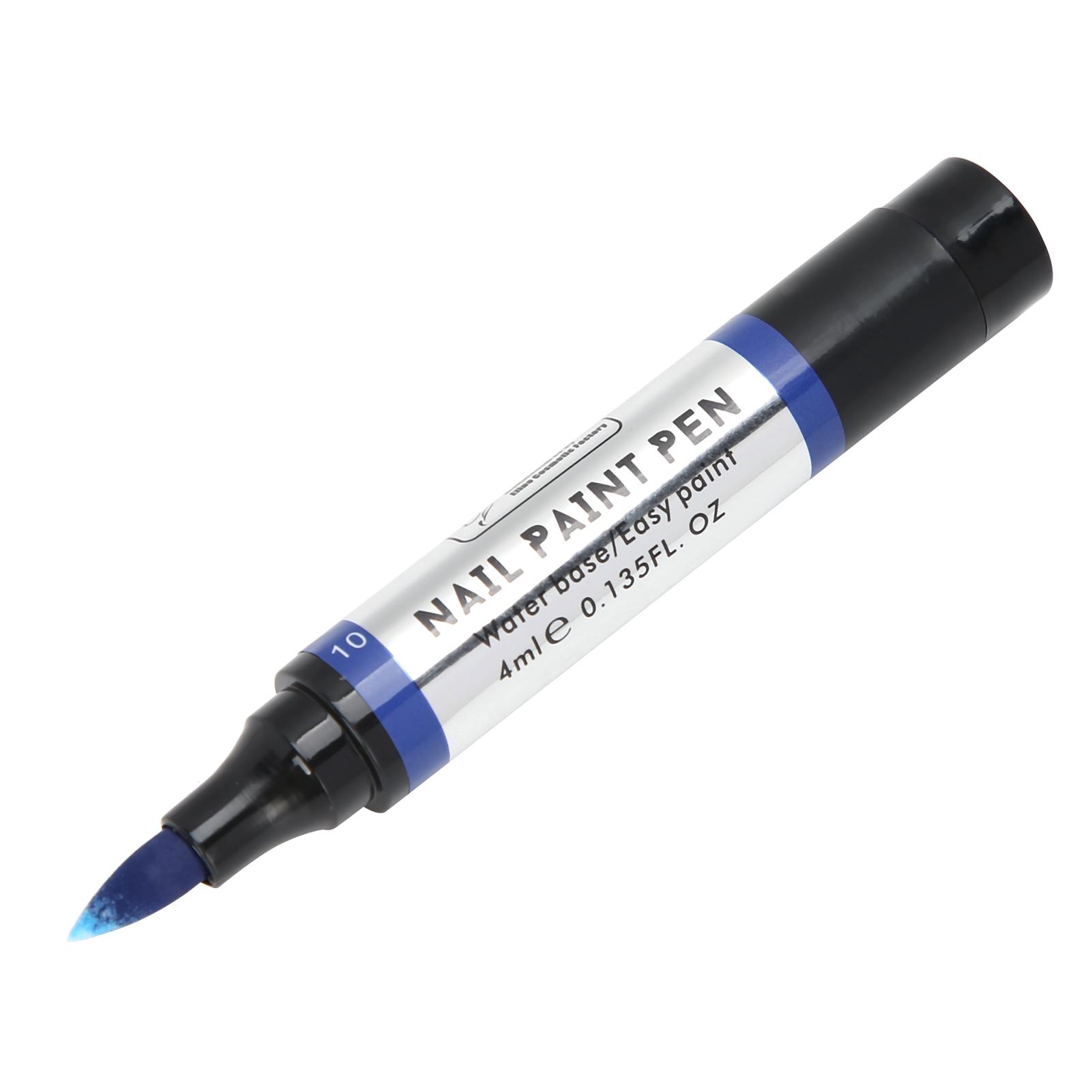 

Portable Nail Polish Pen DIY Water Based Nail Varnish Gel Paint Pen for Women Girls(10 )