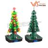 Colorful LED Flashing Christmas Tree DIY Kit – Handmade Creative Holiday Ornament
