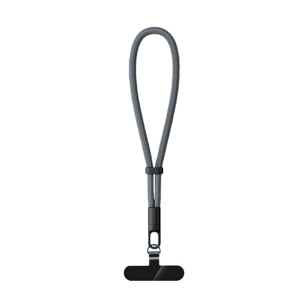 Lanière de téléphone universelle avec clip Améliorée Anti-chute Rotation à 360° Sangle réglable pour le cou/porté en bandoulière pour tous les étuis de téléphone