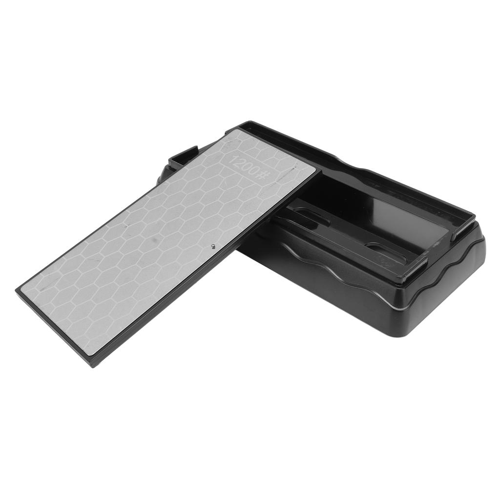 Sharpening Stone 1302B 600/1200 Grit Double Sided Skid Resistant Base Knife Polishing Tool for
